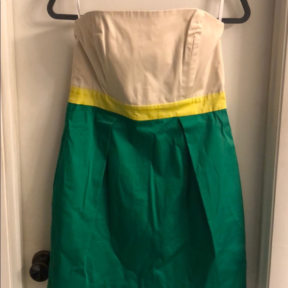 French connection strapless dress